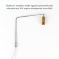 thumbnail image 4 of Outils Éducatifs de Modèle Feu de Circulation Mini Lampe à Fonctionnement Simple Grand Application Feux de Stop Lampe de Signalisation Miniature Montrant Accessoire de Construction Lumière Chaude, 4 of 9