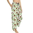thumbnail image 2 of Naloa Cute Bear Print Women’s Ultra-Soft Comfy Pajama Lounge Pants with Pockets & Drawstring, 2 of 8