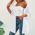 thumbnail image 7 of jjayotai Womens Tops Clearance Leisure Versatile Womens Cardigan, 7 of 7