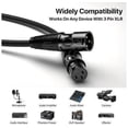 thumbnail image 5 of Premium Color-Coded XLR Cables 6-Pack,EBXYA 1-Meter Male to Female Microphone Cables with Figure-8 Winding (Black, Blue, Green, Yellow, Orange, Red) for Studio,Live Sound & DJ Setups, 5 of 6