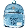thumbnail image 3 of Frozen Reverse Sequin Blue And White Backpack, 3 of 4