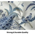 thumbnail image 6 of Chinoiserie Pillow Covers 20x20 Set of 2, Birds Bule Floral Farmhouse Decorations Throw Pillow Covers Vintage White Blue Outdoor Decorative Linen Cushion Case for Couch Sofa Home, 6 of 6
