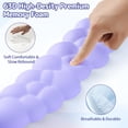 thumbnail image 4 of Set de reposamuñecas, teclado y reposamanos Sushret Cloud Purple, 4 of 7