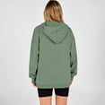 thumbnail image 4 of Resicozy Womens Oversized Sweatshirt Long Sleeve Henley Pullover Tops 2026 Spring Casual Button Loose Fit Sweatshirts Army Green S, 4 of 6