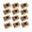 Multicolour H, variant on Dezsed Christmas Decorations 1/6/12pc Christmas Baking Snack Box Packaging Paper Box Packaging Christmas Cake Packaging Gift Box Multicolour B