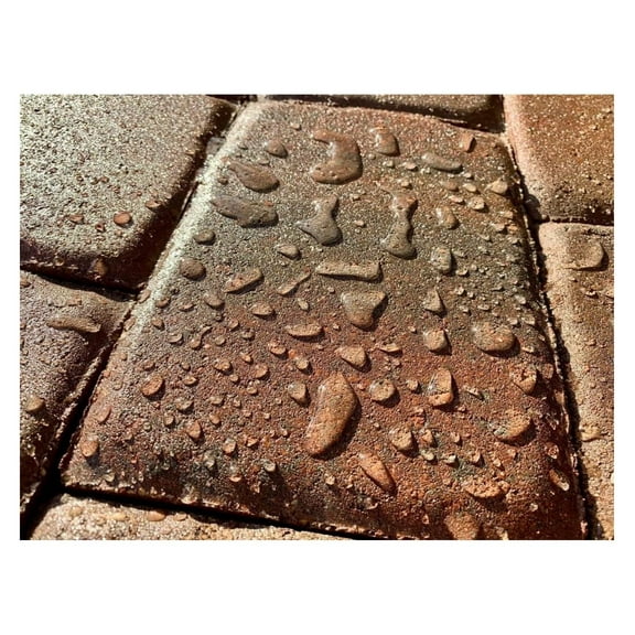 SuperSeal 30 Gloss Sealer - 1 Gallon for Concrete Pavers & Stamped Concrete - High-Gloss Wet Look - Breathable Acrylic Sealer Clear