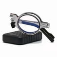 thumbnail image 3 of Gafas de presbicia plegables para hombre, ultraligeras, sin tornillos, de alta definición, antifatiga, antiluz azul, gafas de presbicia, cinturón portátil, 3 of 4