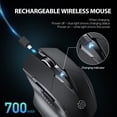 thumbnail image 3 of Ratón inalámbrico INPHIC recargable 2400 DPI 6 botones 700 mAh, 3 of 9
