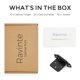 thumbnail image 3 of Ravinte 10 Packs 5 Pairs 3/8" Inset Cabinet Hinges Matte Black Self Closing Hinges for Kitchen Cabinets & Doors, 3 of 5