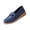 Blue, variant on Willtoo Womens Fashion Wedge Loafer Classic Slip On Soft Sole Driving Business Work Dress Boat Shoes Daily Lightweight Non-Slip Penny Casual Shoes