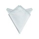 thumbnail image 1 of INSPIRAR CHIC Pañuelo de bolsillo de hombre en diseño de pata de gallo para traje formal, plateado, talla única, 1 of 4