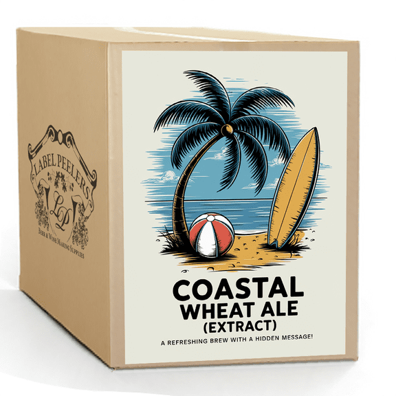 Label Peelers Coastal Wheat Ale Beer Kit - Extract