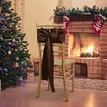 thumbnail image 5 of Chanana Satin Brown Chair Bows Sashes for Weddings & Events Elegant Chairs Ribbons Ceremony Party Banquet Restaurant Event Decorations, 5 of 6