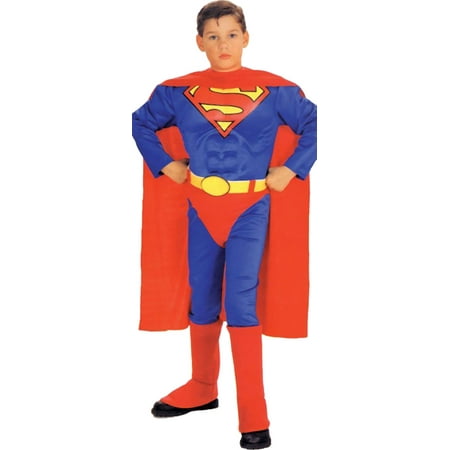 Morris costumes AF142SM Superman Child W Chest Small