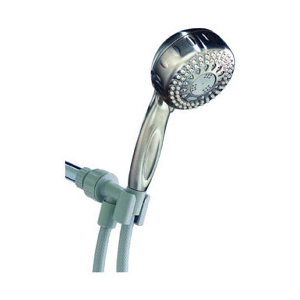 WATER PIK INC Showerhead, Handheld, 5 Settings, Brushed Nickel TRS559T