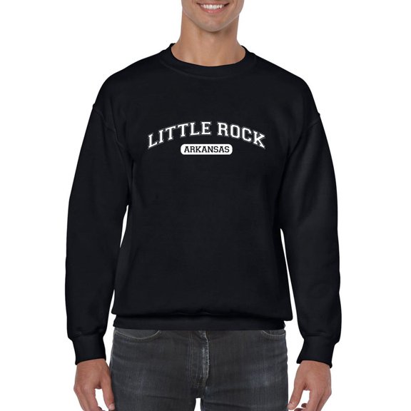 Arkansas Little Rock Men Sweatshirt, Male 5X-Large