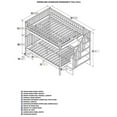 thumbnail image 4 of Leo & Lacey Full Over Full Staircase Bunk Bed in White, 4 of 4
