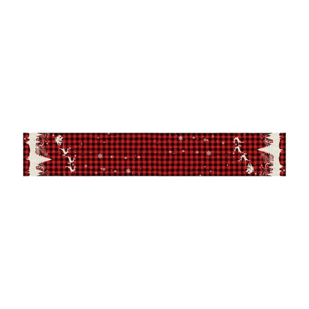 

Christmas Decorations Clearance RUZIYOOG Christmas Home Decorations Supplies Cloth Tablecloths Creative Christmas Tablecloths G