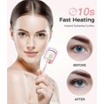 thumbnail image 3 of Eyelash Curlers - Heated Lash Curler for Quick & Natural Curling Eye Lashes, with Fast Pre-Heat, 2 Heating Modes, Rechargeable & Long Lasting, 3 of 5