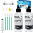thumbnail image 1 of YWC-KIT de Nettoyage de Tête d'Impression 200ML, Solution de Nettoyage de Tête d'Imprimante pour Epson Ecotank HP Canon Brother Imprimantes à Jet d'Encre, Kit de Nettoyage de Buse Haute Efficacité avec Seringue 10ml, 1 of 4
