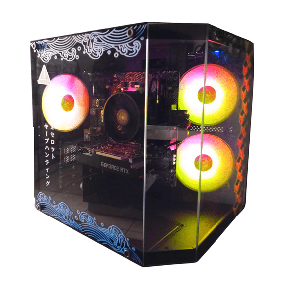 PC JATS GAMER RYZEN 5 5500 / RTX 3050 6GB / 16GB RAM / 500GB SSD / CERTIFICADA