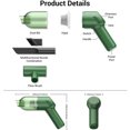 thumbnail image 3 of Handheld Vacuum Cleaner Cordless: Mini Rechargeable Hand Vacuum with Strong Suction, Portable Wet Dry Car Vacuum for Carpet Car, 3 of 9