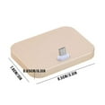 thumbnail image 3 of Support de Microchargeur de Bureau pour Téléphone Intelligent, Station d'Accueil de Charge USB‐C pour Téléphone Intelligent, 3 of 9