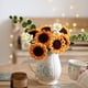 thumbnail image 4 of Yuarrent Ramo de girasoles DIY: crea tu propia obra maestra floral con varillas de chenilla y celofán floral. Artesanía do, 4 of 6