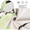 thumbnail image 2 of Abstract Boho Leaf Shower Curtains, Weighted Bottom Mid Century Modern Bohemian Terracotta Minimalist Geometric Arch Botanical Bathroom Curtain Waterproof Fabric Washable with Hooks,36"x72", 2 of 6