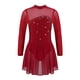 thumbnail image 3 of Vestido de tutú de Ballet para niños, vestido de bailarina de tul para patinaje artístico, leotardo con diamantes de imitación brillantes, ropa lírica de Ballet, 3 of 5