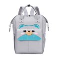 thumbnail image 1 of Bolsa de pañales de gran capacidad para mamá, mochila de viaje, bolsa de lactancia para el cuidado del bebé, impermeable, bolsa de viaje al aire libre para cochecito, 1 of 4