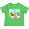 thumbnail image 3 of Inktastic Farm Animals with Cow, Chick and Pig Boys or Girls Toddler T-Shirt, 3 of 5