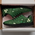 thumbnail image 3 of St Patricks Day Shoes for Women Men Running Sneakers Breathable Casual Sport Tennis Shoes Black Size 11.5, 3 of 5