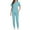 Green, variant on Abomesnow Scrubs Set for Women Nurse Uniform Jogger Outfits Stretch Top & Pants with Multi Pockets for Nurse Workwear on Clearance