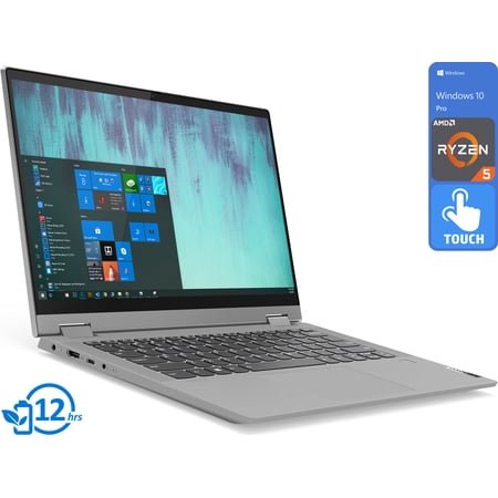 Lenovo Flex 5 2-in-1, 14" IPS FHD Touch Display, AMD Ryzen 5 4500U Upto 4.0GHz, 8GB RAM, 128GB NVMe SSD, Vega 6, HDMI, Card Reader, Wi-Fi, Bluetooth, Windows 10 Pro