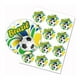 thumbnail image 4 of 40 Uds. De pegatinas de fútbol para niños, decoración para tartas de cumpleaños, disco redondo con balones de fútbol pequeños, 3cm, 3 estilos al azar, 4 of 5