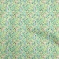 thumbnail image 1 of oneOone Cotton Poplin Light Green Fabric Travel Sewing Material Print Fabric By The Yard 56 Inch Wide, 1 of 4