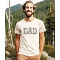 thumbnail image 5 of Dad Camo Shirt for Men Camouflage DAD Graphic Tee Natural Shirt Adult Large, 5 of 7