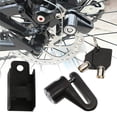thumbnail image 4 of Motorcycle Disc Brake Lock, Heavy Duty Echanical Lock Cylinder Wheel Black, 4 of 10