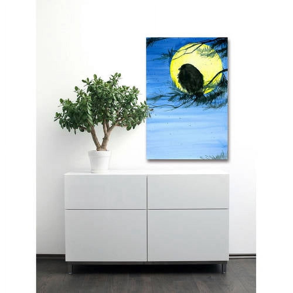 "High Moon" Painting Print on Wrapped Canvas