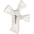 thumbnail image 1 of La Croix Originale Adhérente par Pas Si Simple Jane avec Corpus Argenté / Contours à la Main Humaine, 1 of 5