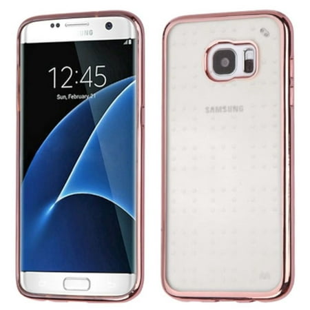 Insten TPU Case For Samsung Galaxy S7 Edge - Rose