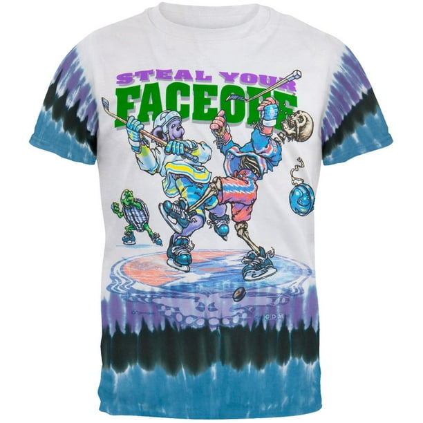 Grateful Dead Grateful Dead Steal Your Faceoff Tie Dye T Shirt Walmart Com Walmart Com