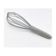 thumbnail image 1 of Batidor de cocina de alambre de silicona premium, 10 pulgadas, gris, 1 of 4