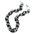 thumbnail image 1 of Collier à chaîne Chunky Metal : Mode Collier de déclaration Punk Punk Collier, 1 of 4