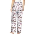 thumbnail image 3 of Goofa Cute Dog Printed Soft Pajama Pants for Women, Wide Leg Comfy Casual Lounge Yoga Pants-X-Large, 3 of 9