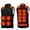 Black, variant on Wyobmus Smart Electric Heating Vest for Women and Men Quadruple Control 21 Areas Zipper Up Heataed Vest Lightweight Usb Charging Heated Stand Collar Jackt,Battery Not Included Black