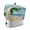 Green Blue, variant on Vintage Floral Spring Toaster Cover 2 Slice, Farmhouse Botanical White Flowers Dustproof Bakeware Oven Protector with Top Hook, Waterproof Small Kitchen Appliance Toasters Dust Cover, 12"x7.5"x8"
