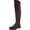 Brown LE, variant on Franco Sarto Womens Battina Leather Block Heel Over-The-Knee Boots