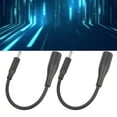 thumbnail image 4 of DC Adapter Cable, Black Appearance Practical 7.4x5.0mm To 4.5x3.0mm Tip Adapter Converter Cable  For Laptop Computer, 4 of 8